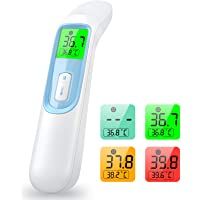 Los mejores  - konjac Termometro Infrarrojos- Termómetro digital sin contacto con alerta de fiebre-Termómetro profesional con lector…